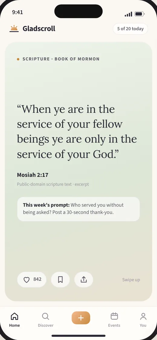 Scripture card
